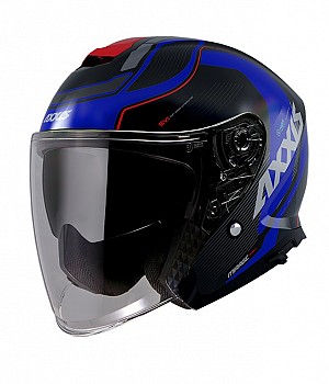 Axxis Sv Axxis Of504sv Mirage Sv Village B7 Azul Matt Jet Motorcycle Helmet