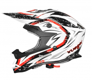 Rk652 Junior White Storm Cross Helmet