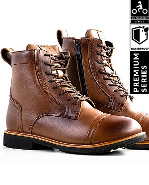 Black Guard Wp Oxford Brown Waterproof Mc Boots Boots