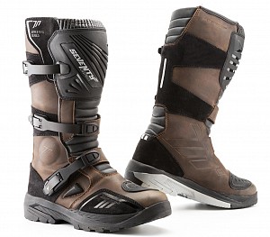 Seventy Sd-ba4 Brown Motorcycle Boots