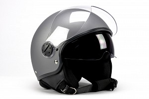 Bno Jet 8 Retro Titan Sunvisor Jet Motorcycle Jet Helmet
