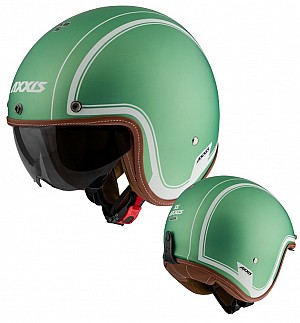 AXXIS OF507EN HORNET SV ROYAL A6 MATT GREEN Jet motorcycle helmet