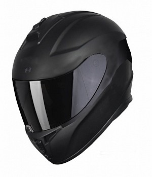Hayder Aero D-pro Sniper Matte Black Integral Motorcycle Helmet