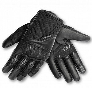 Summer Axis Mesh Black Motorcycle Gloves