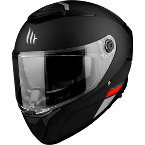 Mt Thunder Sv Solid A1 Matte Black Sun Visor Motorcycle Helmet