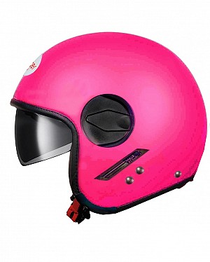 Rf-693 Pink Sun Visor Jet Motorcycle Helmet