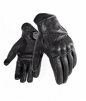 Classic Rider Black Summer Gloves