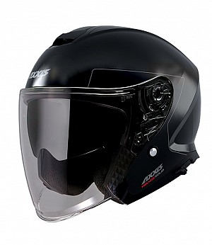 Axxis Sv Of504sv Mirage Sv Solid A1 Black Matt Jet Motorcycle Helmet