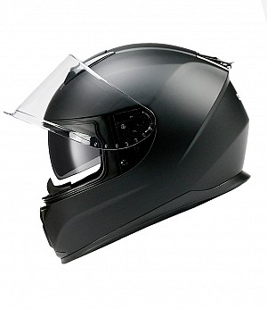 Bno Integral X3 Black Matt Sunvisor Mc Helmet