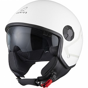 Ece 22.06 Agrius Score Shield Matt Light Gray Sunvisor 4703 Jet Mc Helmet