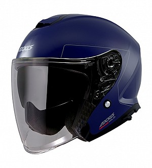 Axxis Sv Of504sv Mirage Sv Solid A7 Azul Matt Jet Motorcycle Helmet