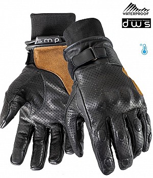 Dual Weather Vintage Rider Waterproof Street Gloves
