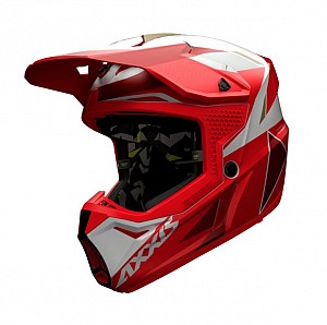 Axxis Mx803 Wolf Bandit B5 Red Matt Cross Helmet