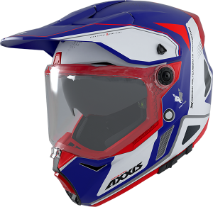 Axxis Mx803ds Wolf Ds Roadrunner C7 Azul Mate Cross Helmet