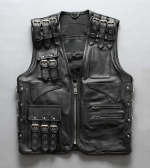 PREMIUM BIKER SUPREME HD Leather vest