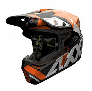 AXXIS MX803 WOLF JACKAL B14 ORANGE FLUOR MATT motocross helmet