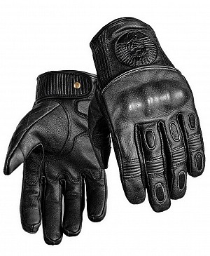 Intruder Hd Vintage Black Summer Gloves