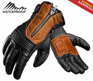 Harley Cognac Semishort Custom Waterproof Limitedmc Gloves