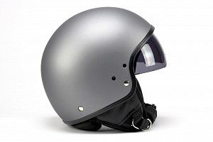 Bno Jet 7 Retro Titan Sun Visor Jet Motorcycle Helmet