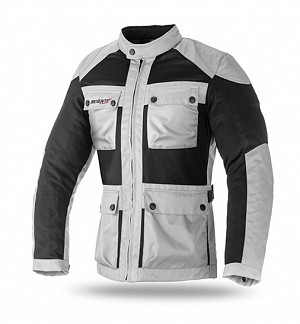 Seventy Degrees Sd-jc30 White Waterproof Motorcycle Jacket