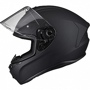 Shox Sniper Evo Matte Black H-pro Motorcycle Helmet