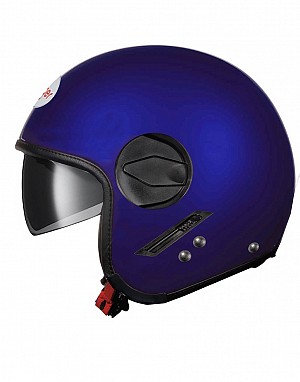 Rf-693 Darkblue Sun Visor Jet Motorcycle Helmet