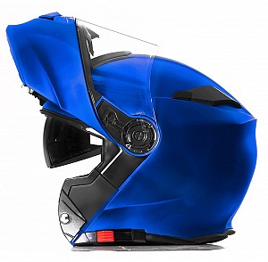 Rs-982 Deep Blue Openable Sun Visor Motorcycle Helmet