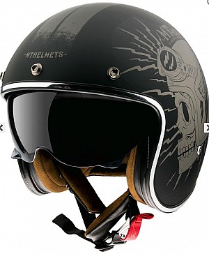 Mt Le Mans 2 Sv Diler A2 Matte Black Gray Jet Helmet